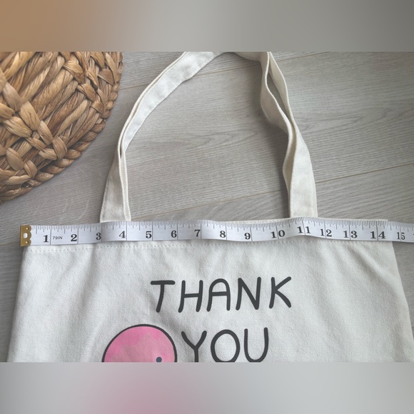 3/$25 THANK YOU VERY MOCHI tote bag :) - Picture 5 of 5